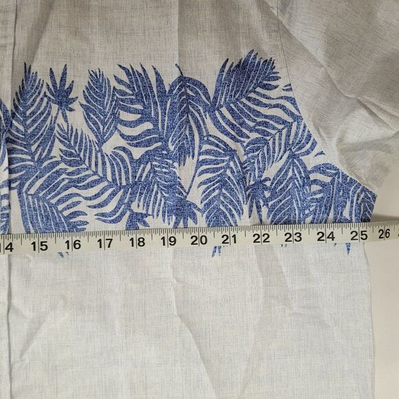 Saddlebred Men's XL Classic Fit Button Short Sleeve Hawaiian Camp Shirt - Picture 6 of 10